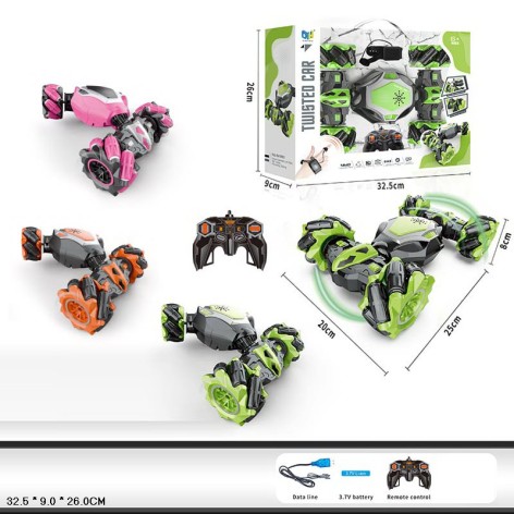 Радіокерований перевертиш акум.,світ.,звук,кор. 32,5*26*9см 