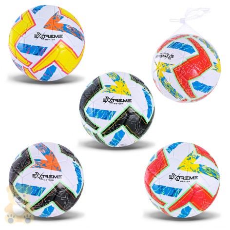 М'яч футбольний №5, PU 400 гр, 5 кольорів 