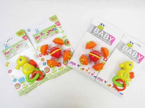 Погремушка детская, 2 вида, 25х15х4