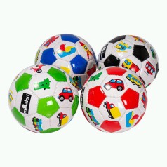 Мяч футбольный BT-FB-0301 PU пена размер 2 100г 4 цвета