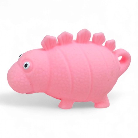 Игрушка антистресс Динозаврик, со светом (розовый)