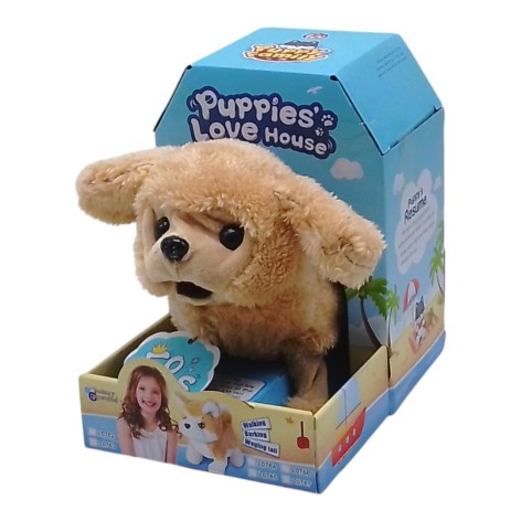 М'яка інтерактивна іграшка MIC "Песик" ходить, гавкає (L0782/L0783/L0785/L0786/L)