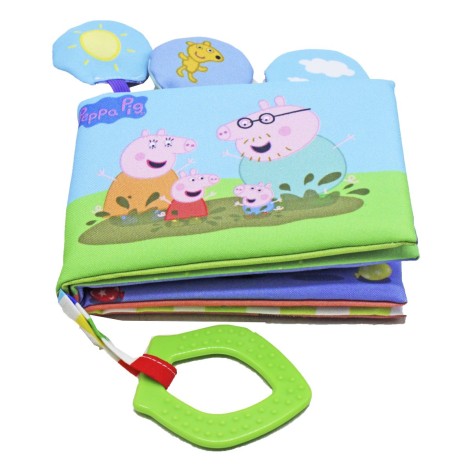 Игрушка мягконабивная Книга "Свинка Пеппа"