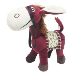 Ослик бордовый