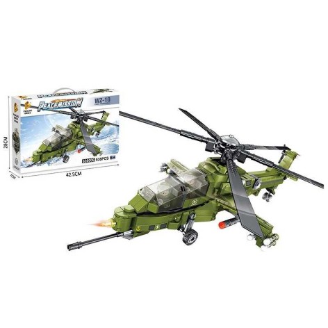 Конструктор 538 деталей, в коробке 