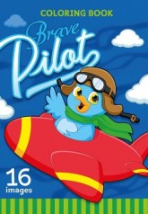 Розфарбовка, 80г, 148х210 мм, 16 арк., А5,Скоба диз.22171