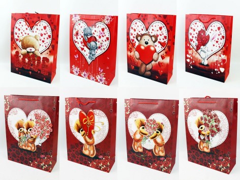 Пакет подарочный картонный 200грм, 