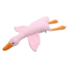 Мягкая игрушка Гусь-обнимусь, 90 см, розовый