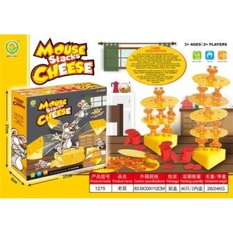 Игра 1275 Mouse stacks Cheese коробка 27*6*27