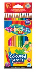 Олівці кольорові шестикутні 12 кольорів COLORINO