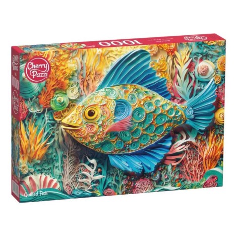 Пазлы CherryPazzi "Квиллинговая рыба" 1000 деталей (30806)