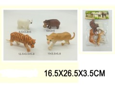 Дикі тварини пластикові, 4 шт. у наборі 16,5*26,5*3,5 см