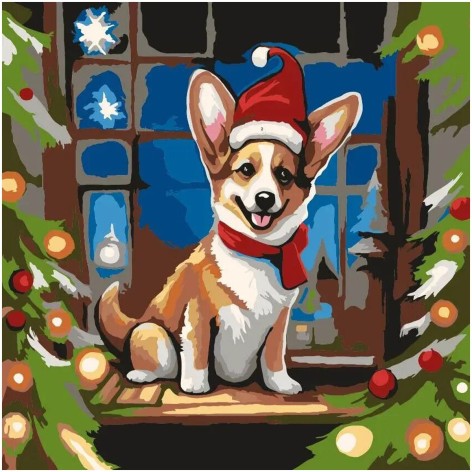 Картина за номерами 30*30см  