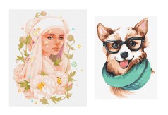 Набір для розпису по номерах KHO 40х50 та 30х40