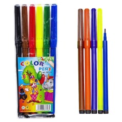 Фломастер 6 цветов 