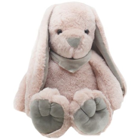 М'яка іграшка "Зайчик", бежево-рожевий