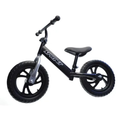 Велобег стальной,колеса EVA 12'' черный