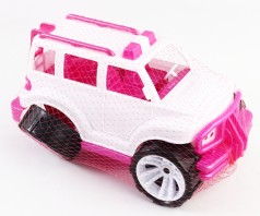 УЦІНКА 30% Позашляховик класичний малий розовий кузов, Бамсик 32*18,5*18см 