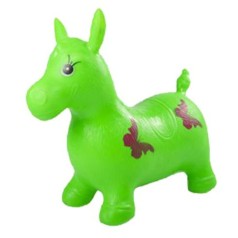 Стрибун дитячий, гумовий "Коник" (зелений)