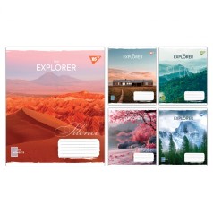 А5/24 кл. Yes The Explorer, зошит учнівський шкільний, ціна за 20 шт. //
