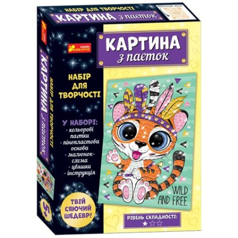 Картина из пайеток 