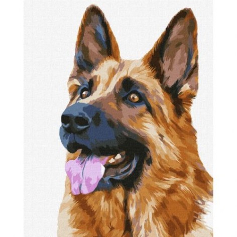 Картина за номерами "Вірний друг"???