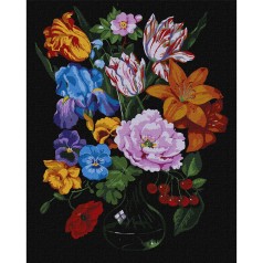 Набір для розпису по номерах. Букет 