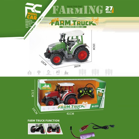 Радіокерований трактор акумуляторний з USB-зарядним пристроєм