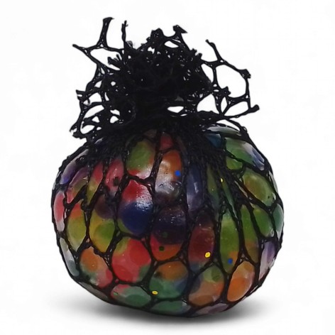 ИГРУШКА АНТИСТРЕСС МЕСКИ "MESH BALL" черный, 5 см