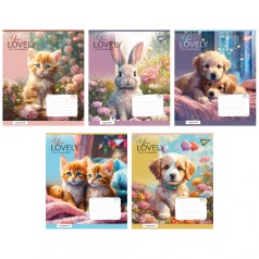 А5/12 канатов. 1B Be cute, тетрадь учеников. цена за 25 шт. //