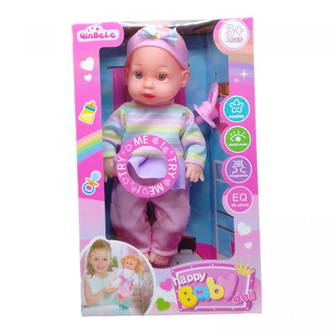 Пупс музыкальный, с соской, 24 см, Вид 3