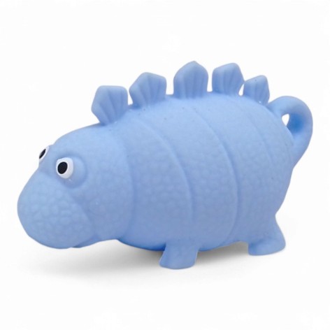 Игрушка антистресс Динозаврик, со светом (голубой)