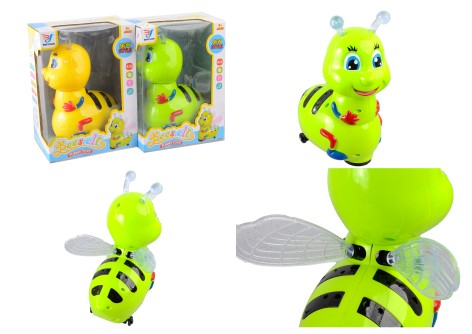 Музыкальная игрушка пчела Музыкальная игрушка, свет, 17,5*11,5*23,5 см