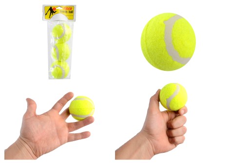 Мячики для тенниса по 3 шт.