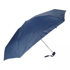 Зонтик механический, мини, складной (синий)