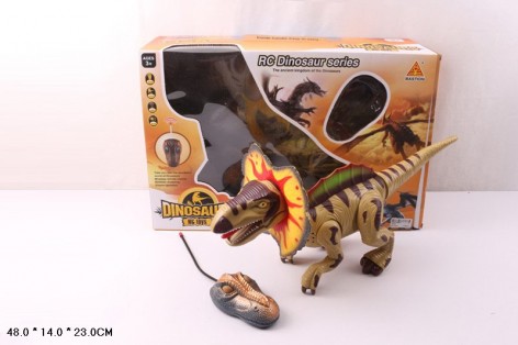 Радиоуправляемый Динозавр пульт, в коробке 48*14*23 см