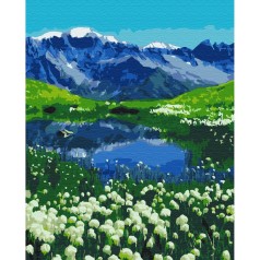Картина по номерам: Альпийские луга