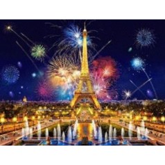 Алмазная мозаика по номерам 30*40 