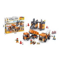 Конструктор 817 деталей, в коробке 