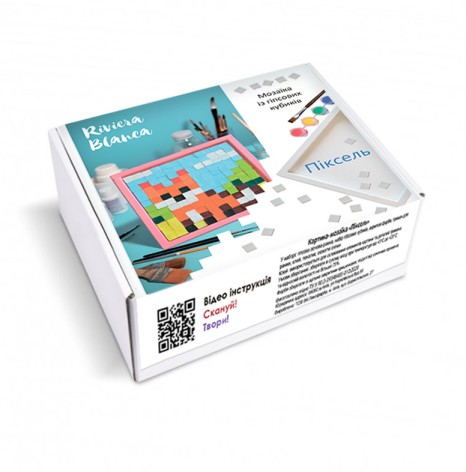 Картина-мозаїка Riviera Blanca "Піксель" 15x16 6 кольорів (КМ-001)