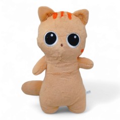 Мягкая игрушка "Котик", 30 см, персиковый