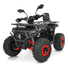 Квадроцикл HB-FFN1450-2-3 (1шт) мотор 1450W безщ, 5акум 12V/20AH,світло, до 50км/ч,до 82кг,чорно-червоний