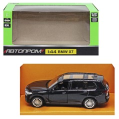 Машина металева АВТОПРОМ чорна BMW