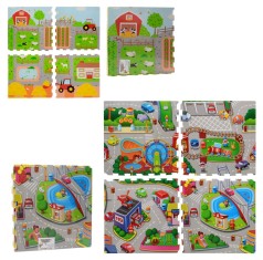 Килимок-мат для малюків EVA 