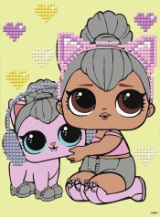 Набор с алмазной мозаикой (выборочной) 