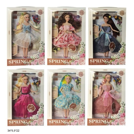 Лялька 29см ZQ30335-17-22 з аксес.6в.кор.34*5,5*22 