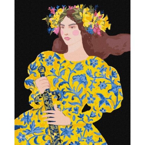 Картина по номерам "Отвага" ?????