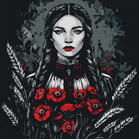 Набір для розпису по номерах Ideyka 