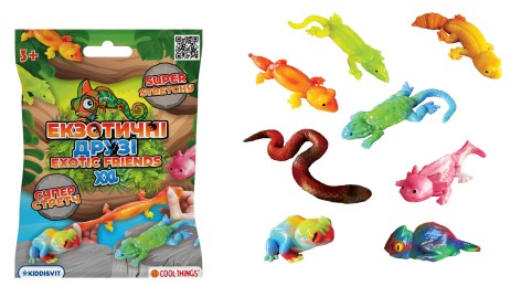 Іграшка-сюрприз COOL THINGS - ЕКЗОТИЧНІ ДРУЗІ XXL (у дисп., в ас.)