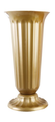 Ваза пластикова для квітів № 2 висота 45 см діаметр 22 см (d220h450)